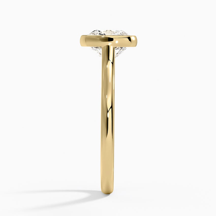 Cannes Diamond Ring - Yellow Gold - 2 ct - Side 2