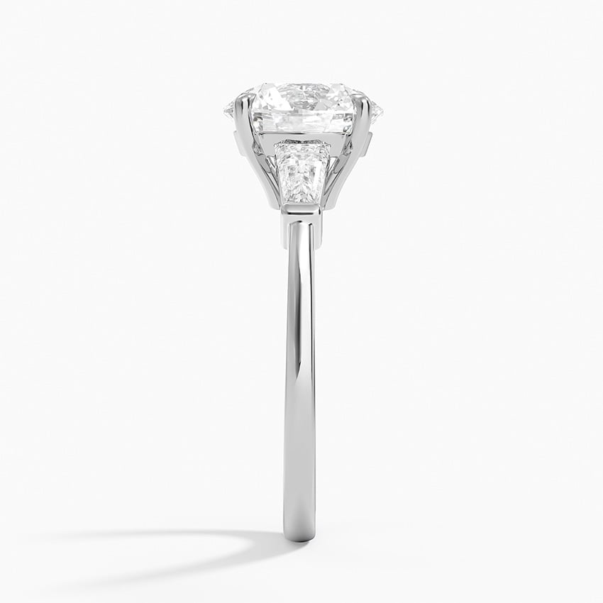 Malibu Diamond Ring - White Gold - 2.5 ct - Side 2