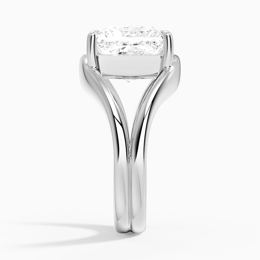 Mauritius Diamond Ring - White Gold - 5 ct - Side 2