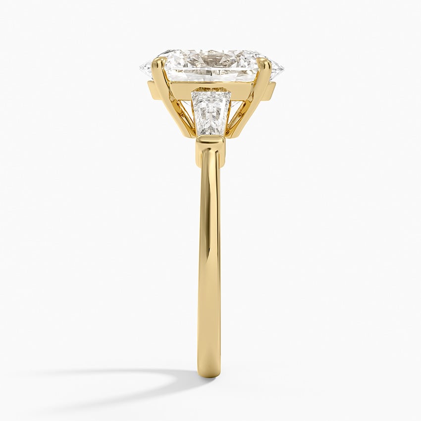 Vienna Diamond Ring - Yellow Gold - 3 ct - Side 2