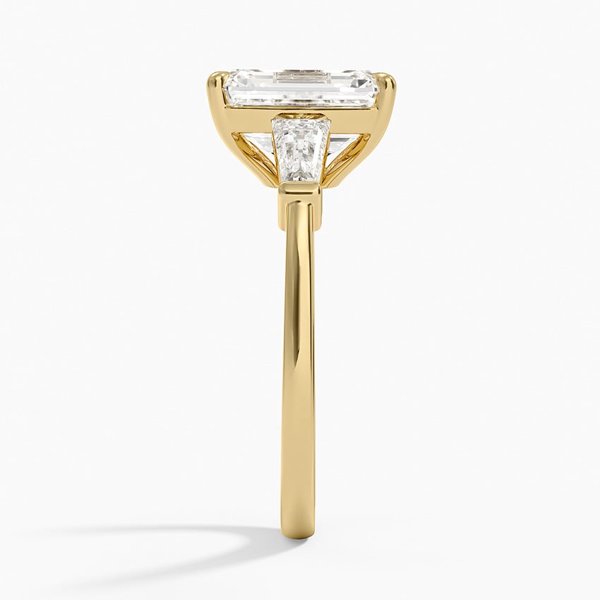 Como Diamond Ring - Yellow Gold - 2.5 ct - Side 2
