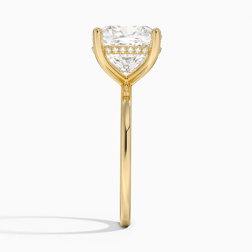 Tahiti Diamond Ring - Yellow Gold - 5 ct - Side 2