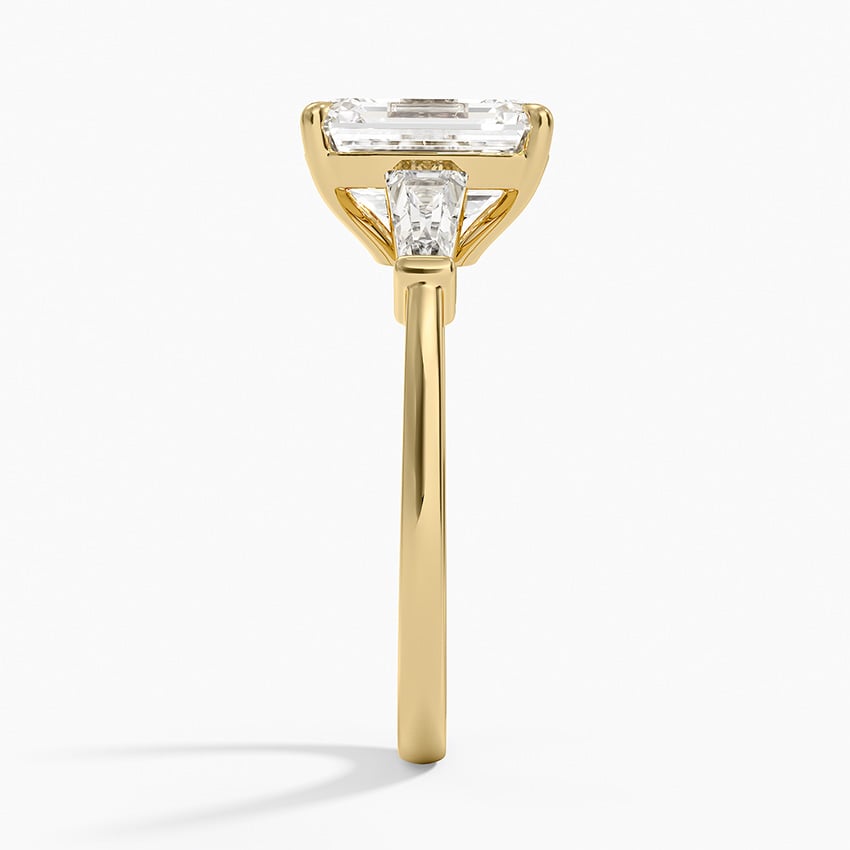 Como Diamond Ring - Yellow Gold - 2 ct - Side 2
