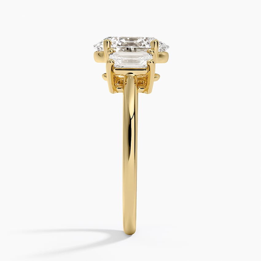 Geneva Diamond Ring - Yellow Gold - 2 ct - Side 2