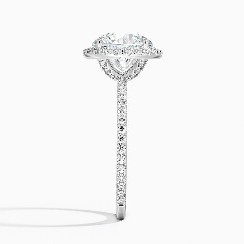 Palawan Diamond Ring - White Gold - 2.5 ct - Side 2