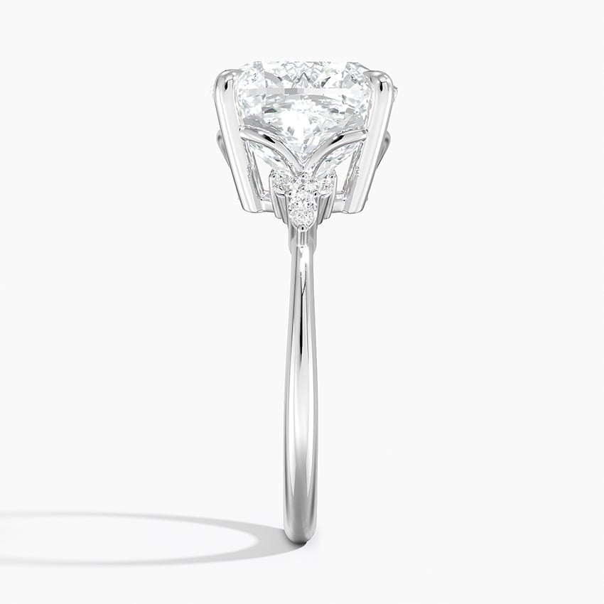 Cortina Diamond Ring - White Gold - 5 ct - Side 2
