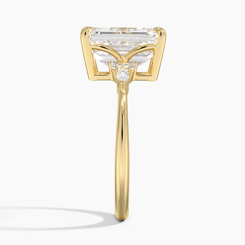 Mallorca Diamond Ring - Yellow Gold - 4 ct - Side 2