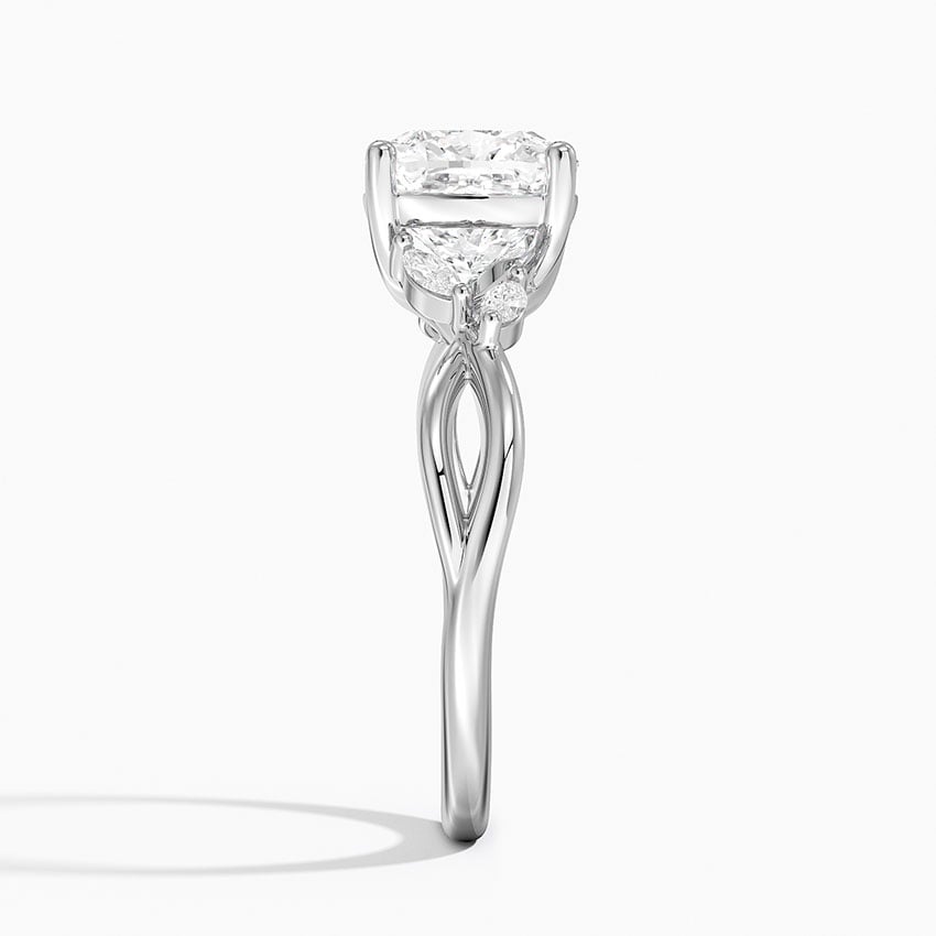 Monterey Diamond Ring - White Gold - 2 ct - Side 2