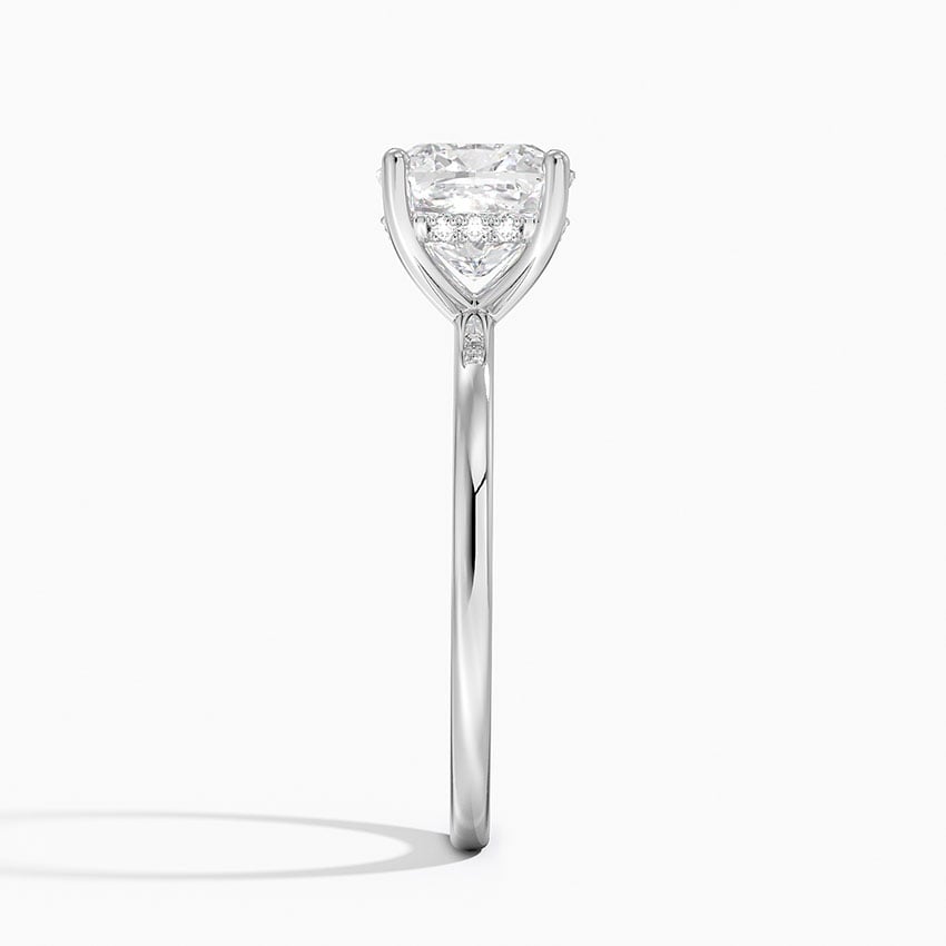 Tahiti Diamond Ring - White Gold - 2 ct - Side 2