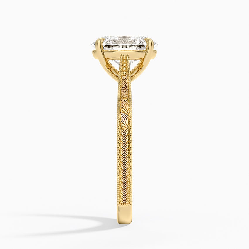 Hakone Diamond Ring - Yellow Gold - 2 ct - Side 2
