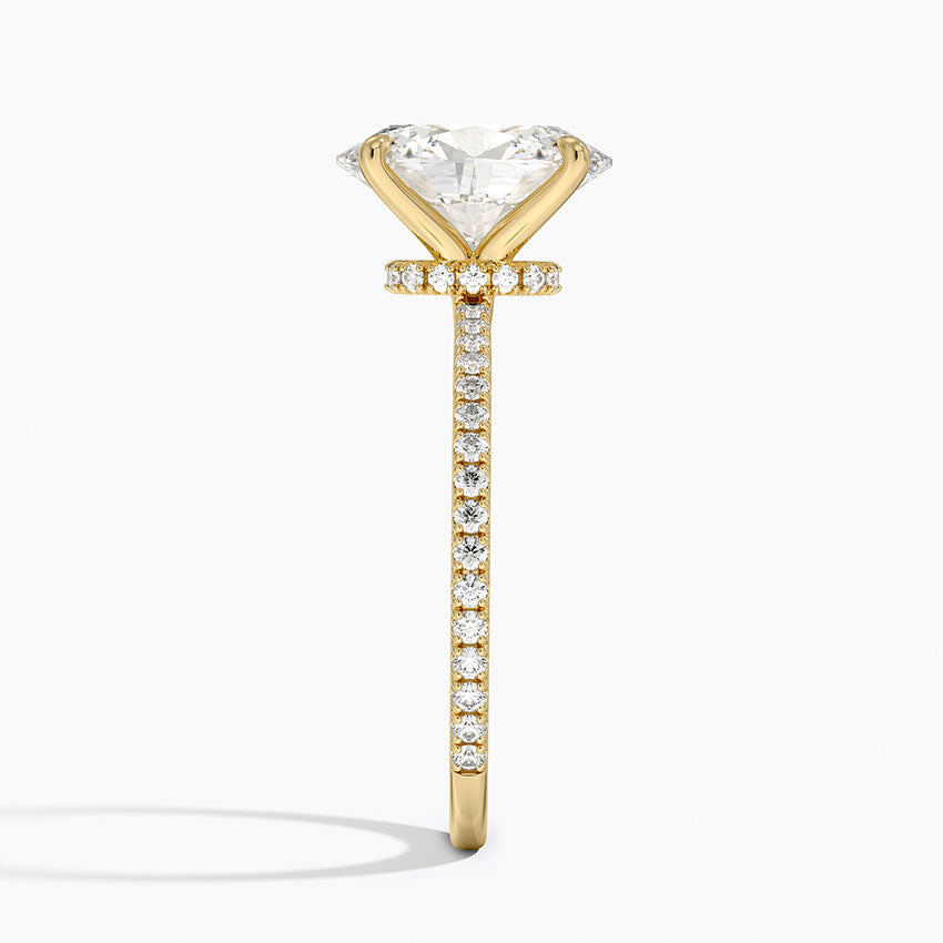 Seville Diamond Ring - Yellow Gold - 2.5 ct - Side 2