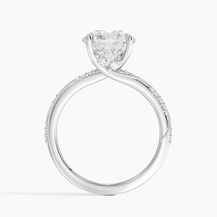 Whitsunday Diamond Ring - White Gold - 2.5 ct - Side 2