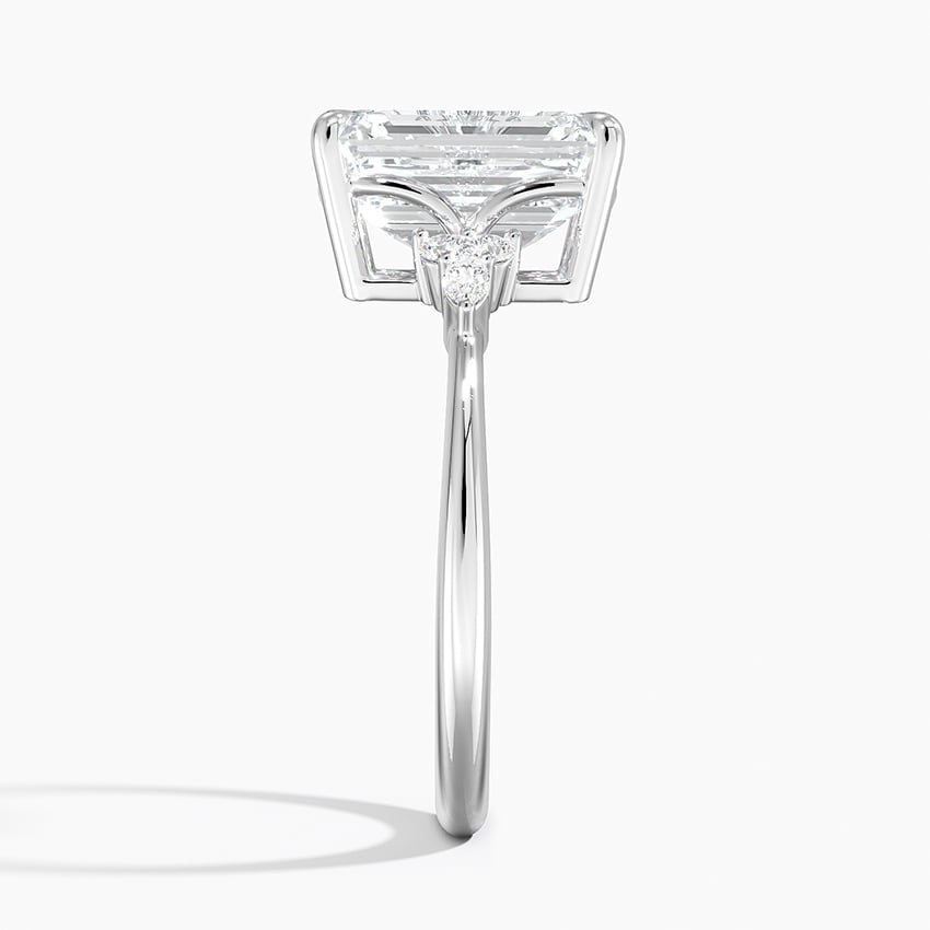 Mallorca Diamond Ring - White Gold - 3 ct - Side 2