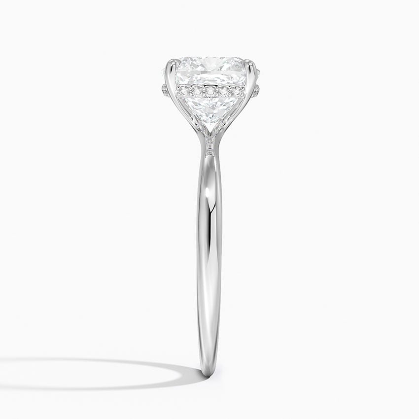 Mykonos Diamond Ring - White Gold - 2.5 ct - Side 2