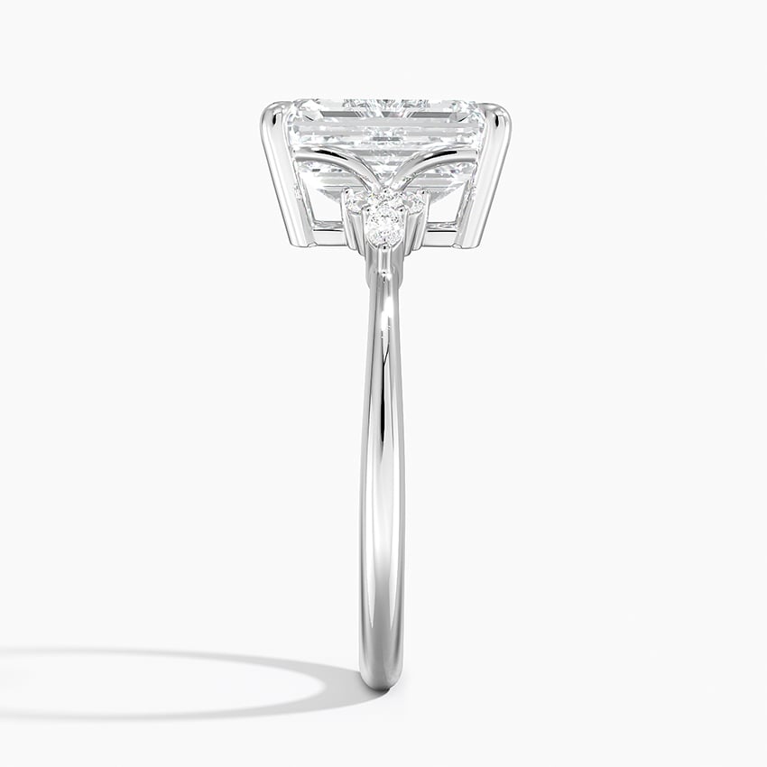 Mallorca Diamond Ring - White Gold - 2.5 ct - Side 2