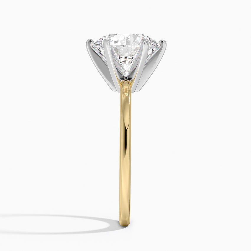 Nantucket Diamond Ring - Yellow Gold - 3 ct - Side 2