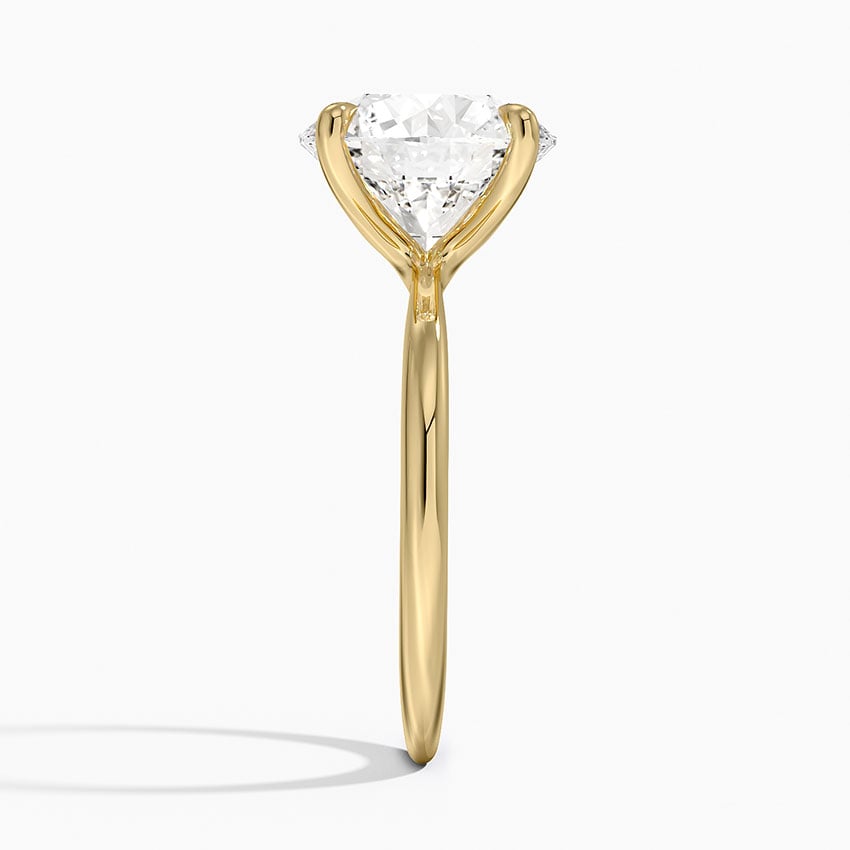 Queenstown Diamond Ring - Yellow Gold - 3.5 ct - Side 2