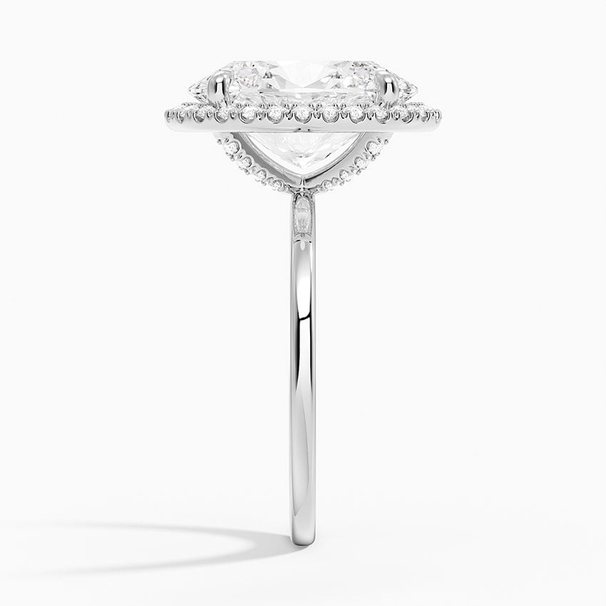 Sintra Diamond Ring - White Gold - 5 ct - Side 2
