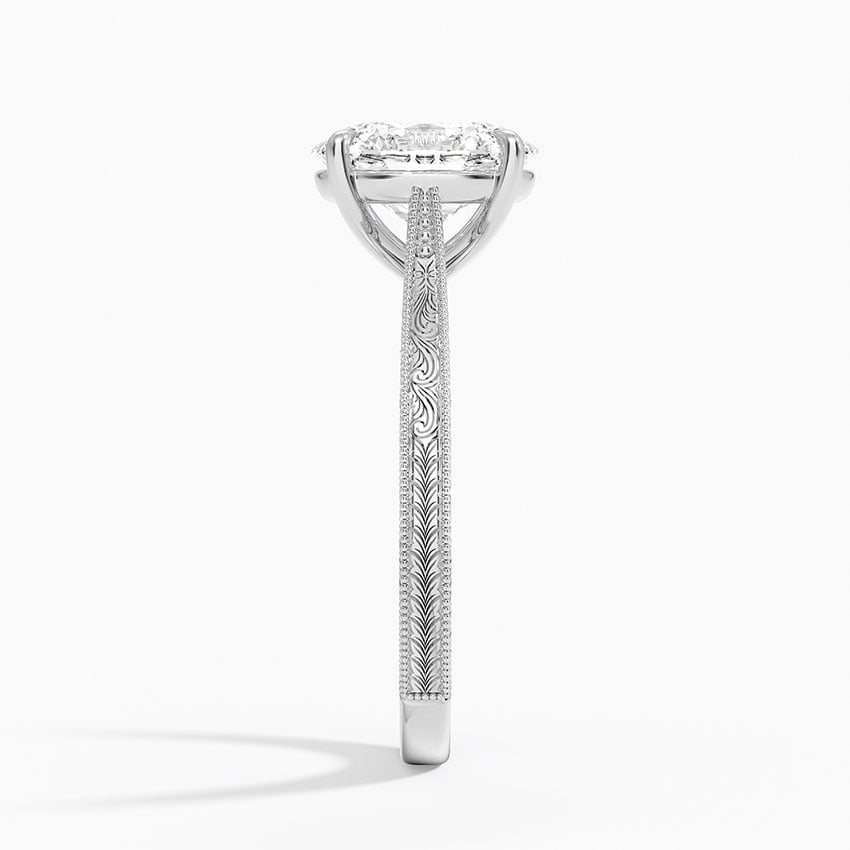 Hakone Diamond Ring - White Gold - 2 ct - Side 2