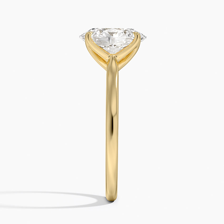 Mendocino Diamond Ring - Yellow Gold - 2.5 ct - Side 2