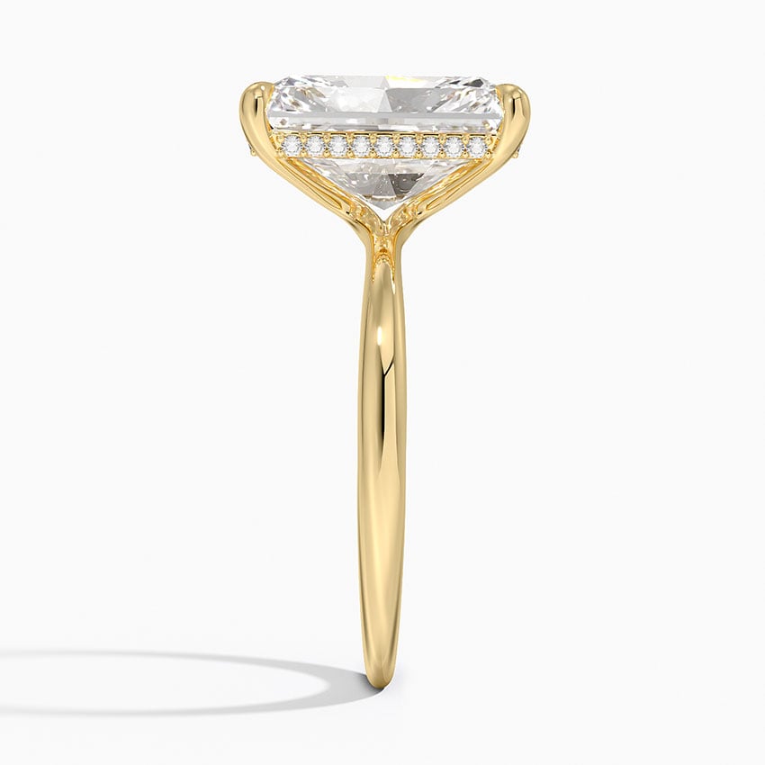 Marbella Diamond Ring - Yellow Gold - 5 ct - Side 2
