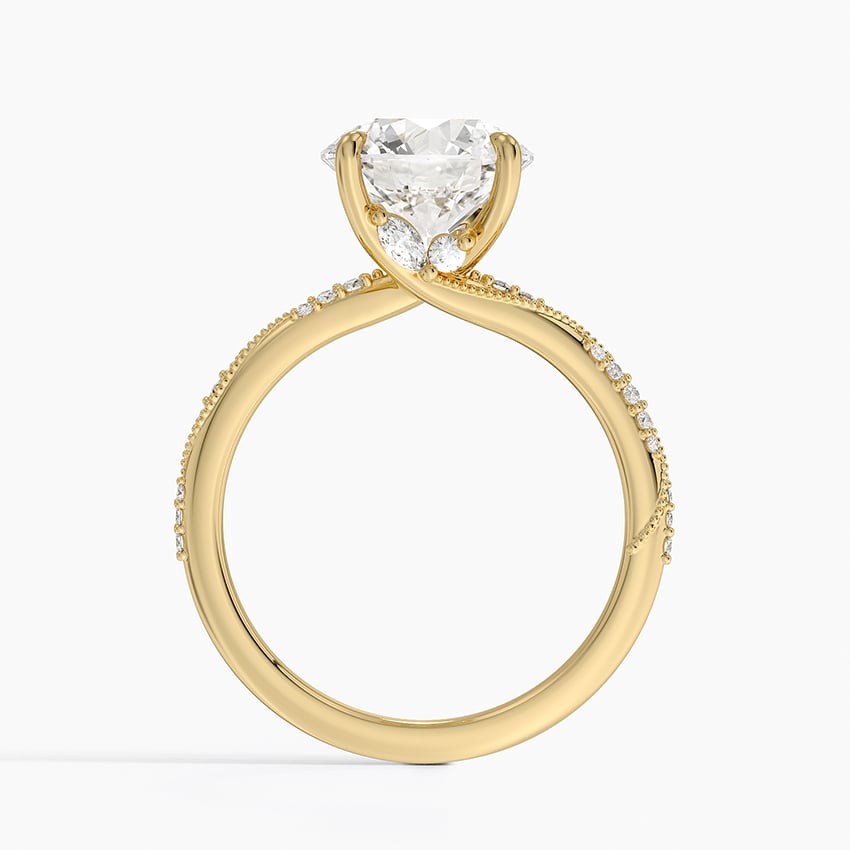Whitsunday Diamond Ring - Yellow Gold - 2.5 ct - Side 2