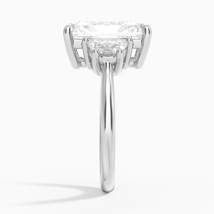 Mendoza Diamond Ring - White Gold - 5 ct - Side 2
