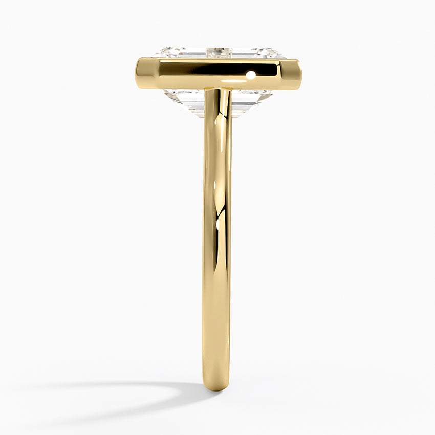Big Sur Diamond Ring - Yellow Gold - 3.5 ct - Side 2