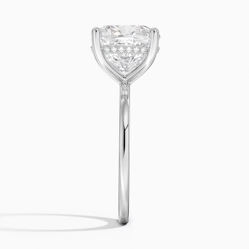 Tahiti Diamond Ring - White Gold - 5 ct - Side 2