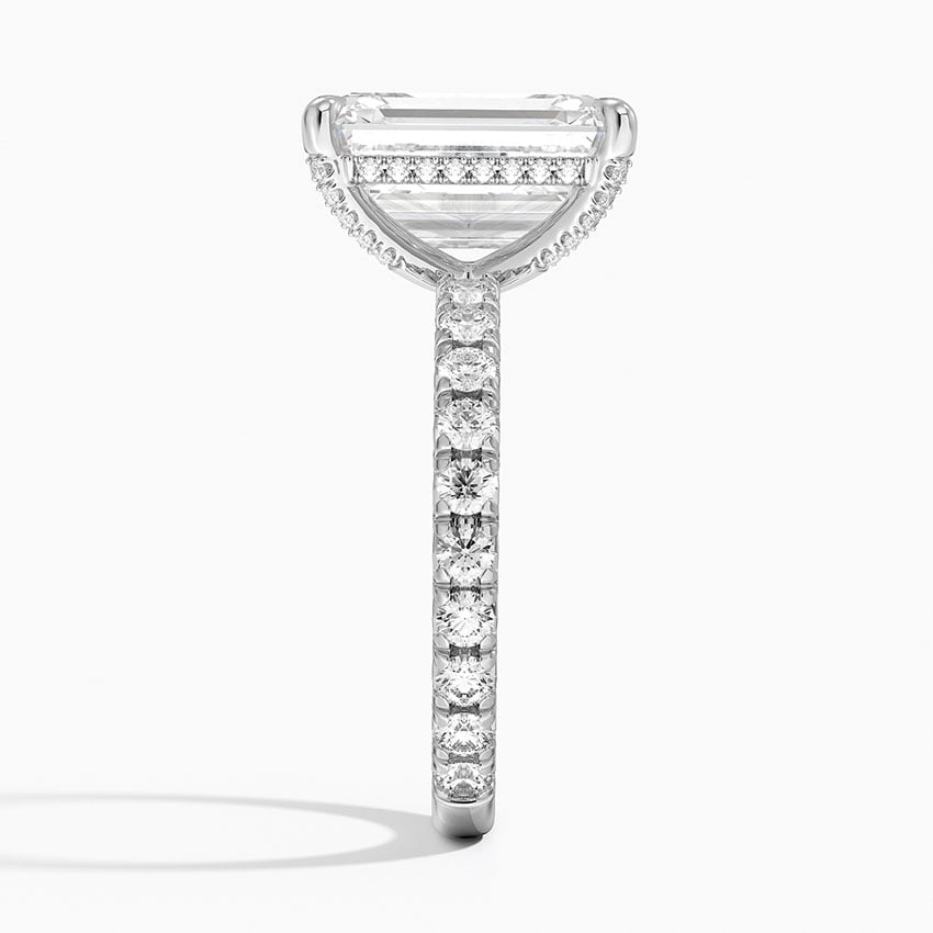 Milford Diamond Ring - White Gold - 5 ct - Side 2