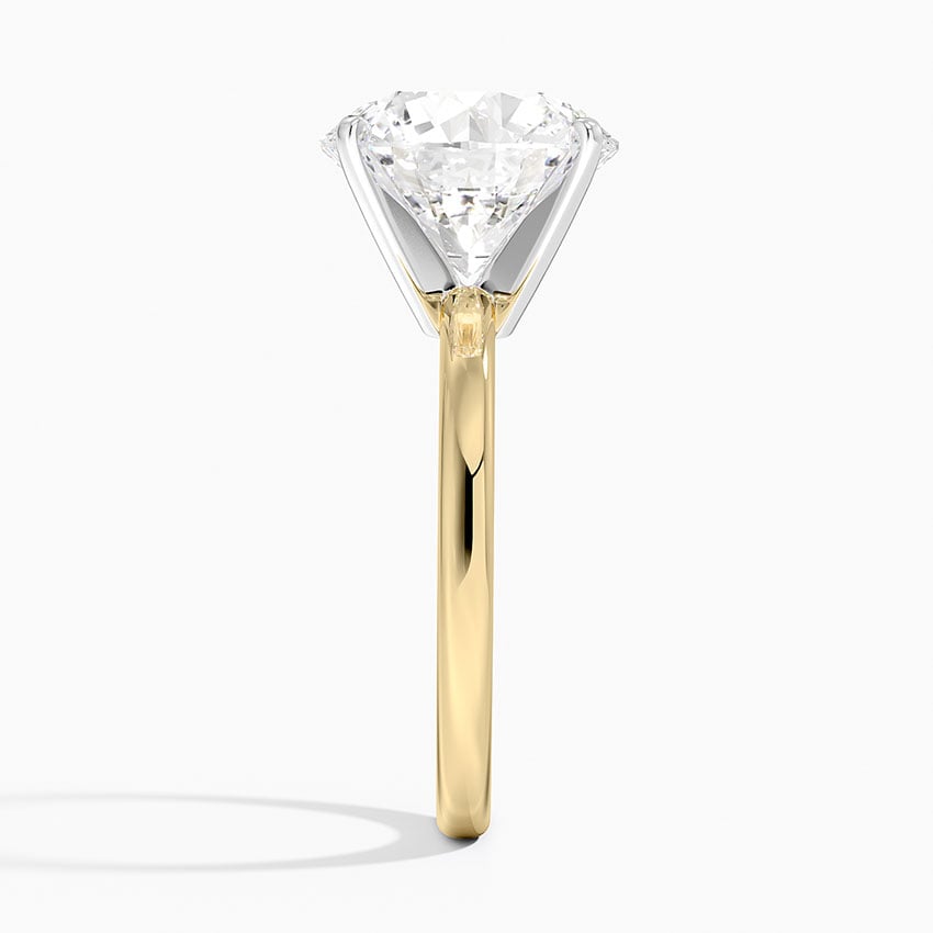 Sausalito Diamond Ring - Yellow Gold - 5 ct - Side 2