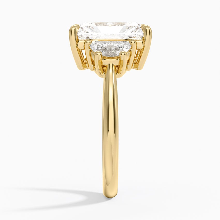 Mendoza Diamond Ring - Yellow Gold - 4 ct - Side 2