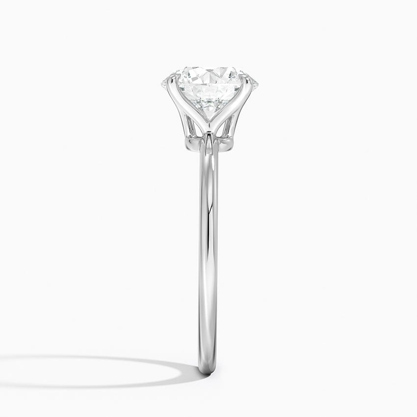 Kerala Diamond Ring - White Gold - 2 ct - Side 2