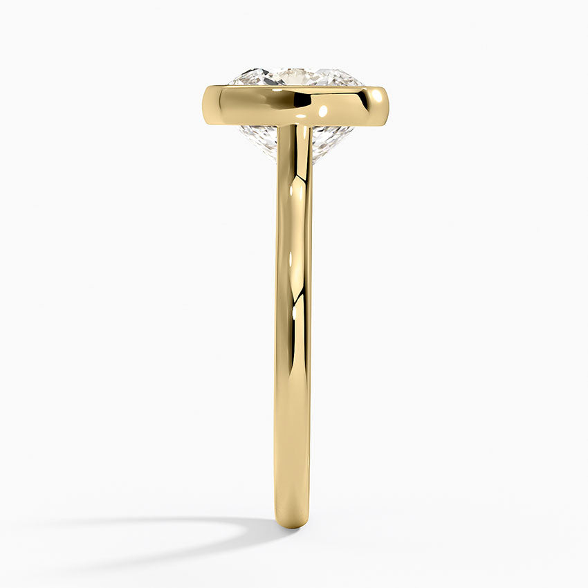 Cannes Diamond Ring - Yellow Gold - 3.5 ct - Side 2