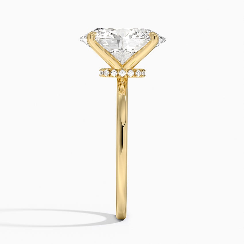 Jaipur Diamond Ring - Yellow Gold - 3.5 ct - Side 2