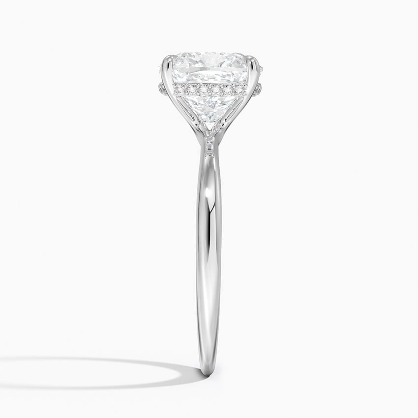 Mykonos Diamond Ring - White Gold - 3 ct - Side 2