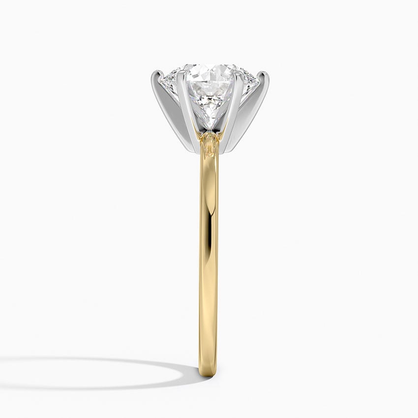 Nantucket Diamond Ring - Yellow Gold - 2 ct - Side 2