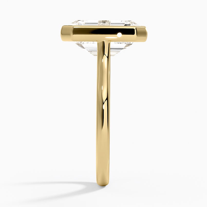 Big Sur Diamond Ring - Yellow Gold - 5 ct - Side 2