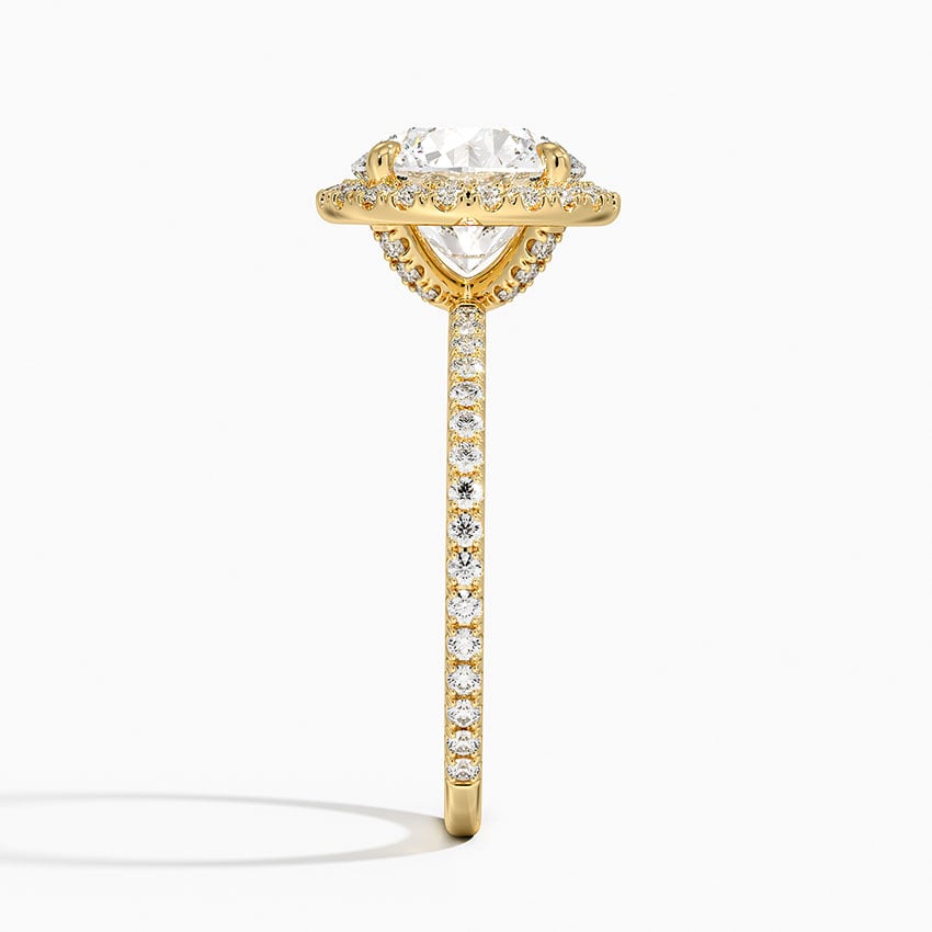 Palawan Diamond Ring - Yellow Gold - 2.5 ct - Side 2