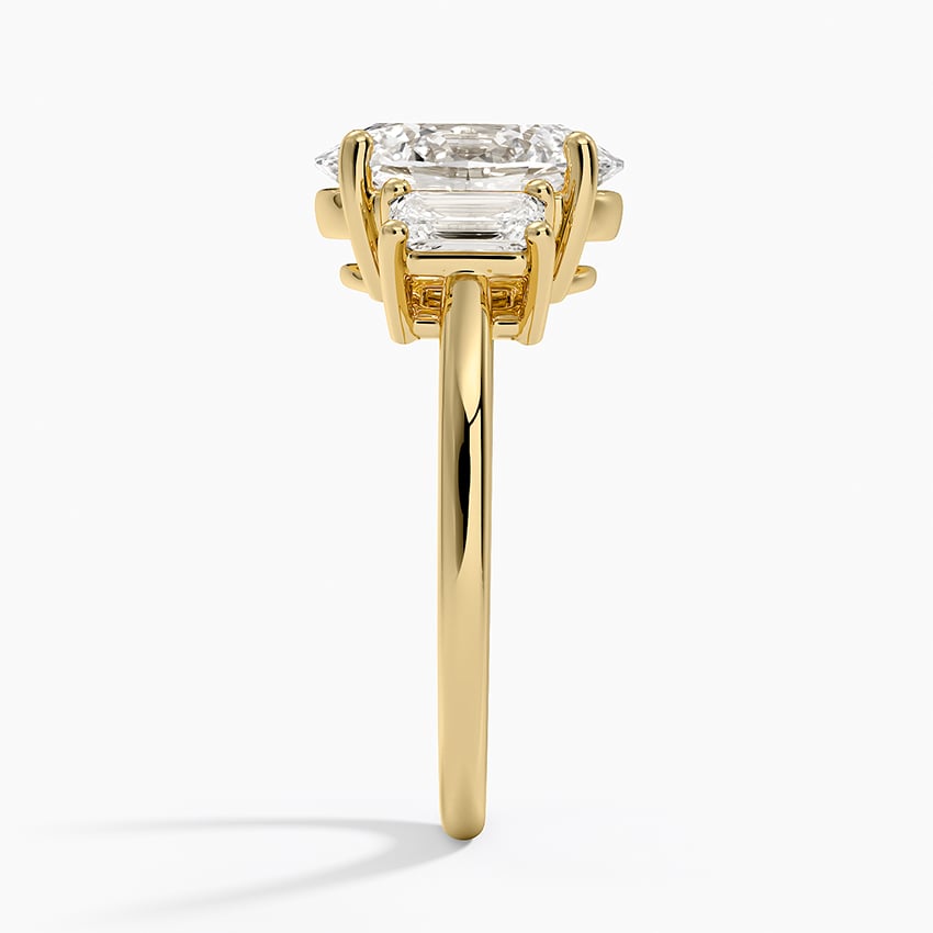 Geneva Diamond Ring - Yellow Gold - 2.5 ct - Side 2