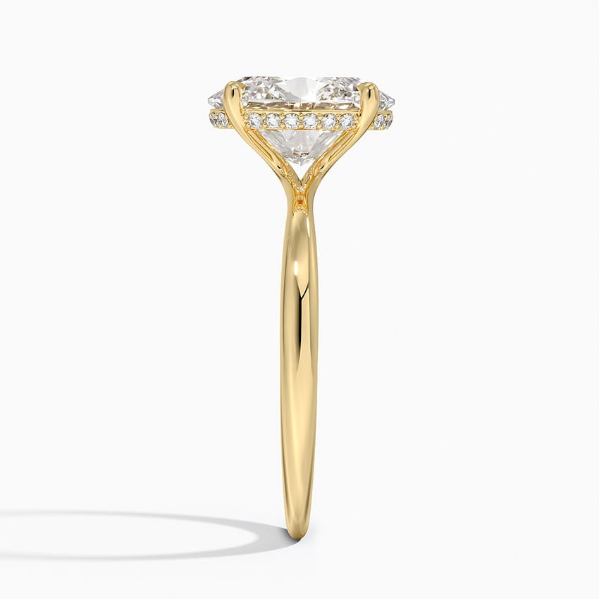 Carmel Diamond Ring - Yellow Gold - 2.5 ct - Side 2