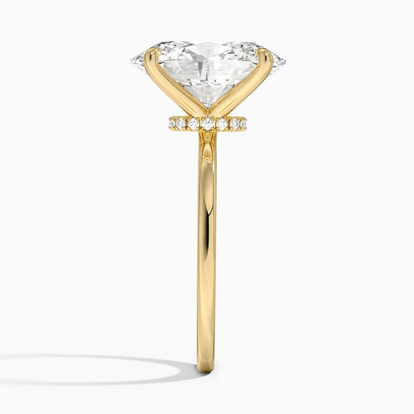 Jaipur Diamond Ring - Yellow Gold - 5 ct - Side 2