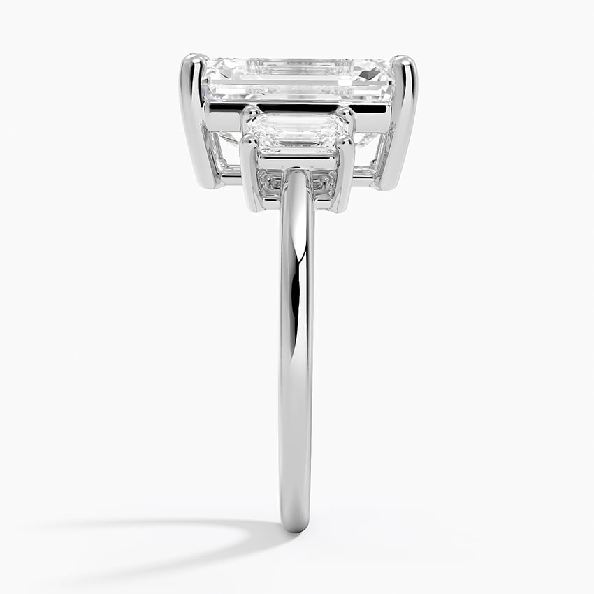 St. Moritz Diamond Ring - White Gold - 5 ct - Side 2