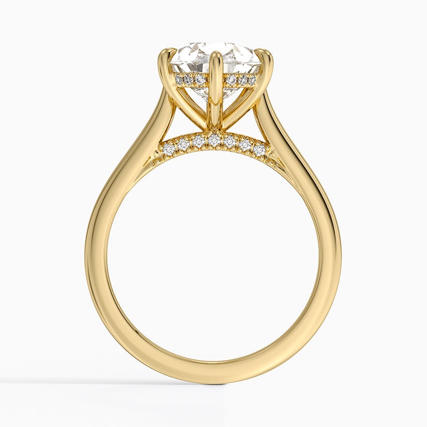 Maui Diamond Ring - Yellow Gold - 5 ct - Side 2