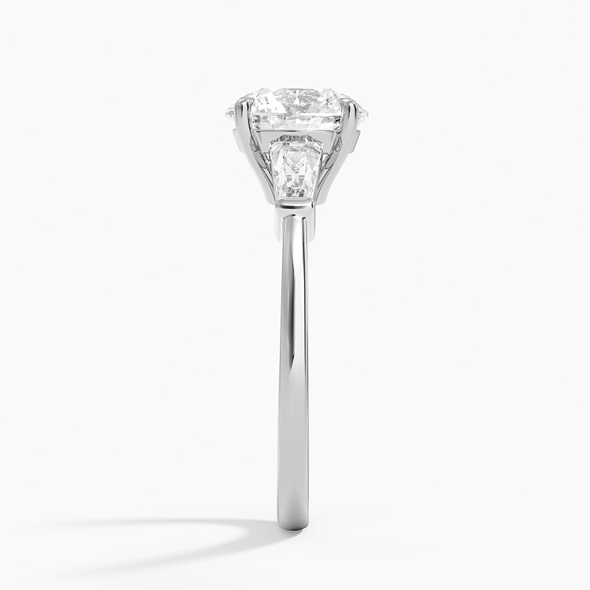 Malibu Diamond Ring - White Gold - 2 ct - Side 2