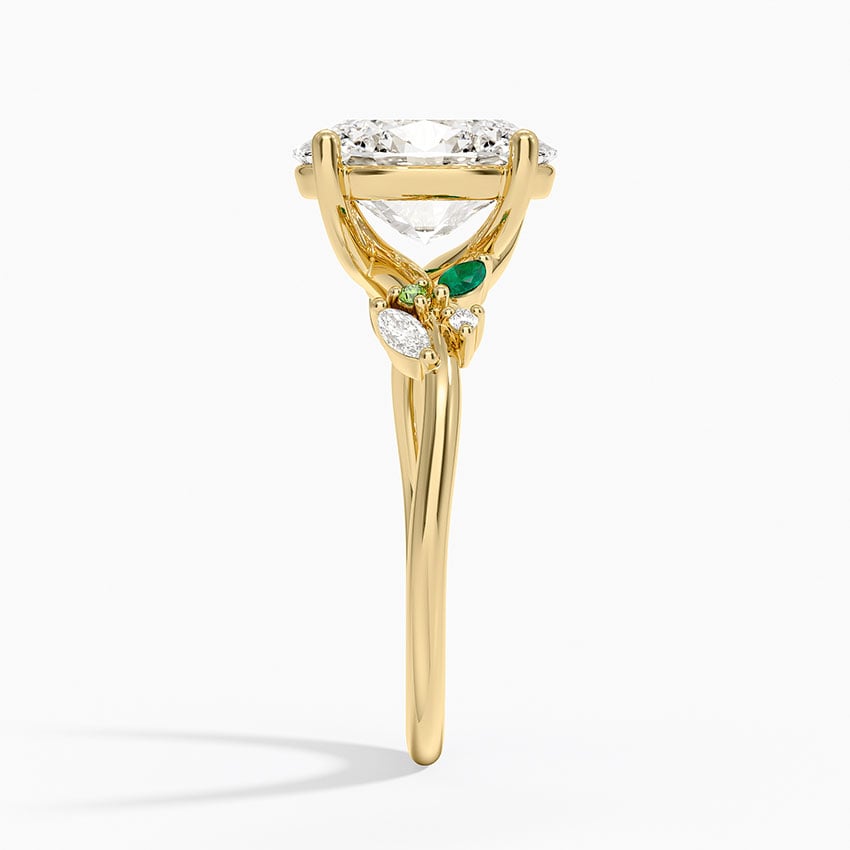 Lanai Diamond Ring - Yellow Gold - 2.5 ct - Side 2