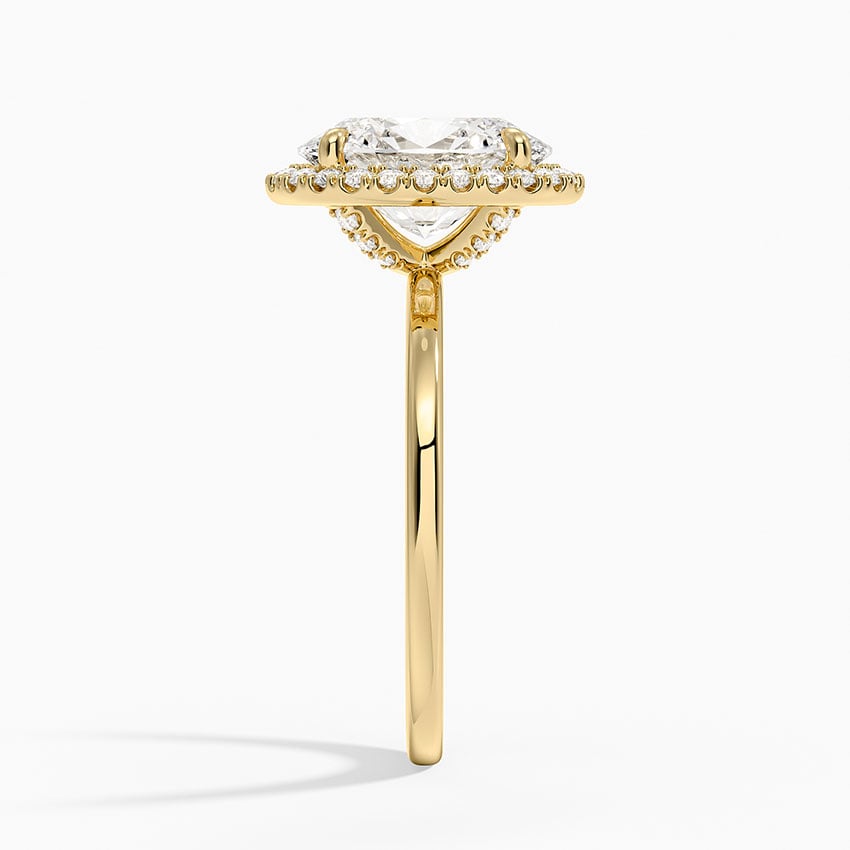 Sintra Diamond Ring - Yellow Gold - 2.5 ct - Side 2