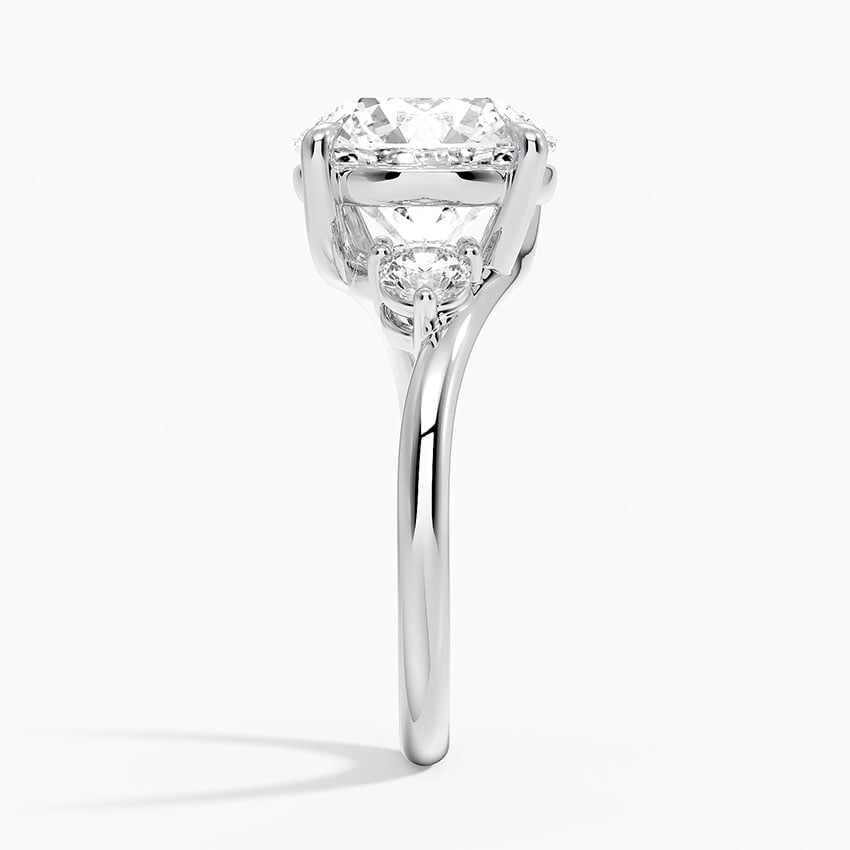 Vail Diamond Ring - White Gold - 3.5 ct - Side 2