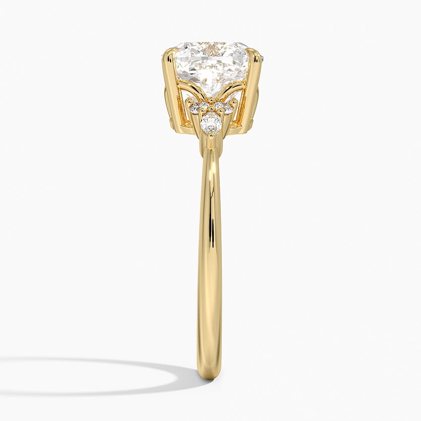 Cortina Diamond Ring - Yellow Gold - 2 ct - Side 2