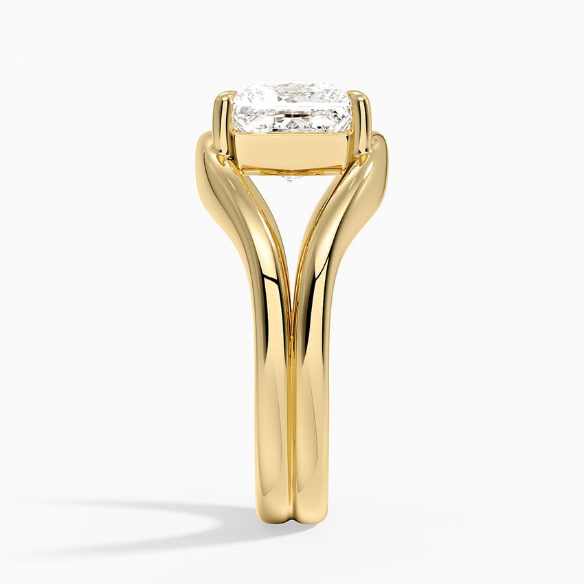 Mauritius Diamond Ring - Yellow Gold - 2 ct - Side 2